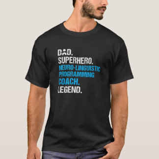 Vater Superhero Neuro Sprachlehrer F T-Shirt