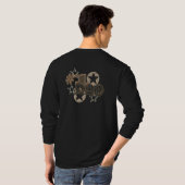 Vater T-Shirt (Schwarz voll)