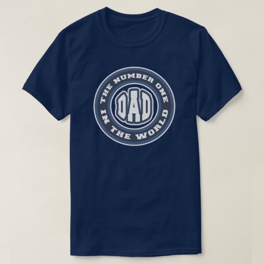 Vater-T - Shirt der Nr.-1 (Design vorne)