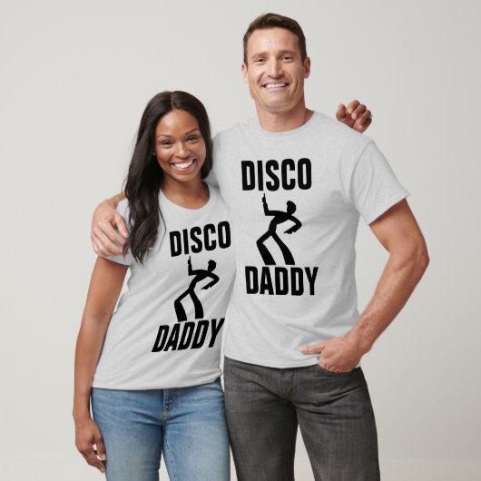VATER T - SHIRT DISCO 1970S DADDY (Unisex)