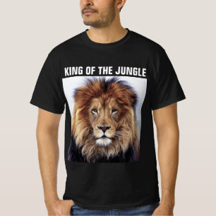 VATER T - SHIRT, KÖNIG DES JUNGLE LION T - Shirt