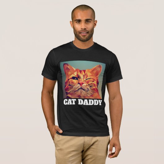Vater-T - Shirt VON MEN GINGER CAT DADDY (Vorne ganz)