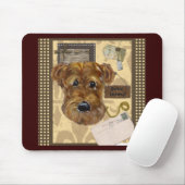 VATER-TAG AIREDALE MOUSEPAD (Mit Mouse)