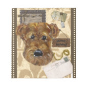 VATER-TAG AIREDALE NOTIZBLOCK (Vorderseite)