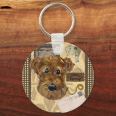 VATER-TAG AIREDALE SCHLÜSSELANHÄNGER (Vorderseite)