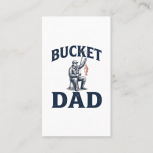 Vater-Tag-Angeln Vintage-Stich-Design_1 Visitenkarte