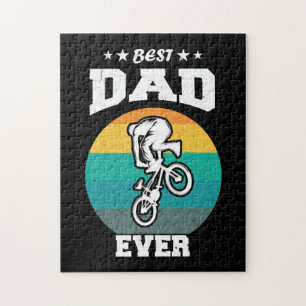Väter Tag Bester Vater je BMX Puzzle