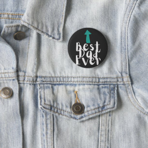 Vater-tag Bester Vater überhaupt Minimalistisch Button