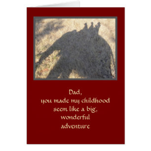 VATER TAG/DANKE FÜR DIE ABENTEUER