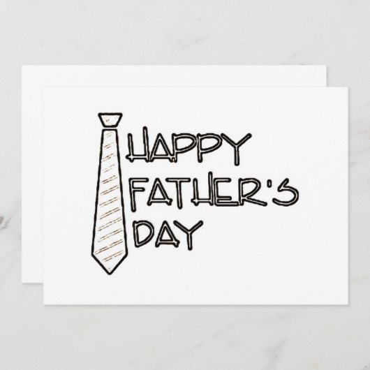 **VATER-TAG: GEMEINSAME EINLADUNG** EINLADUNG (Vorne/Hinten)