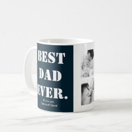 Väter Tag Geschenk Foto Collage Bester Vater je Ma Kaffeetasse