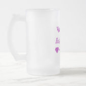 Vater-Tag Mattglas Bierglas (Links)