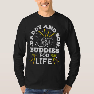 Vater Tag Vater Vater und Kind Partner stolz Vater T-Shirt