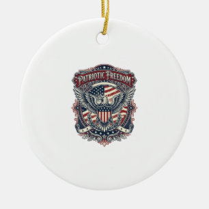 Vater-Tag-Vektorgrafik-T-Shirt mit patriotischem T Keramik Ornament