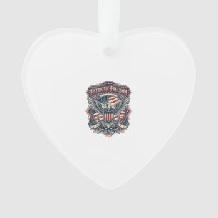 Vater-Tag-Vektorgrafik-T-Shirt mit patriotischem T Ornament