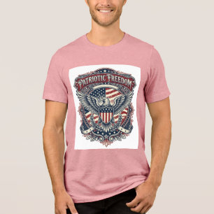 Vater-Tag-Vektorgrafik-T-Shirt mit patriotischem T Tri-Blend Shirt