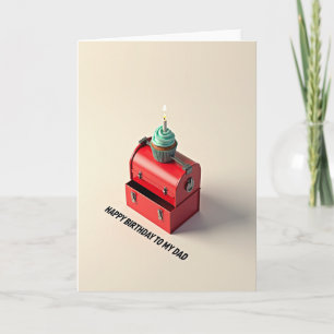 Vater-Tag-Zeichnungs-Designkarte Karte
