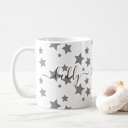 Väter-Tagesaddy einzigartig Kaffeetasse (Mit Donut)