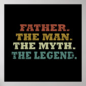 Väter-Tagesgeschenk Ideen Poster (Vorne)