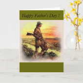 Väter-Tageskarte Karte (Gelbe Blume)