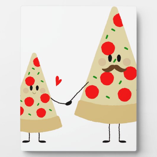 Väter-Tagespizza Fotoplatte (Vorderseite)