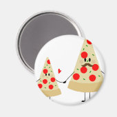 Väter-Tagespizza Magnet (Vorderseite/Rückseite)