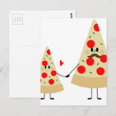 Väter-Tagespizza Postkarte (Vorne/Hinten)