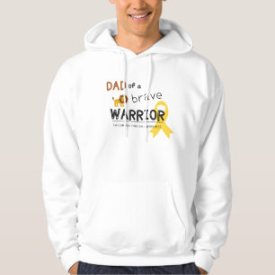 Vater tapfere Krieger Krebs Pullover Hoodie
