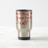 Vater-Tasse 2 Reisebecher (Mittel)