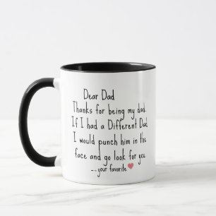 Vater-Tasse - Danke, dass du mein Vater bist Lusti Tasse