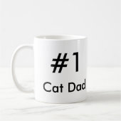 Vater-Tasse der Katzen-#1 mit Foto Kaffeetasse (Links)