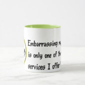 Vater-Tasse der Nr.-eine Tasse (Zentrum)