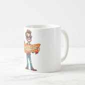 Vater Tasse ☕ Funny Retro Vatertag Geschenk (VorderseiteRechts)