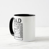 Vater Tasse mit Nährwertkennzeichnung (Vorderseite Links)