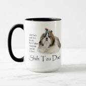 Vater-Tasse Shih Tzu Tasse (Links)