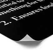 Vater Tax Definition Funny Daddy Sarcastic Poster (Ecke)