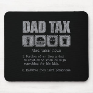 Vater Tax Definition Funny Vater Tax Witze Vater T Mousepad