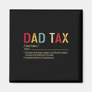 Vater Tax Definition Funny Vatertag Magnet