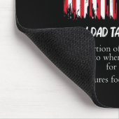 Vater Tax Definition Funny Vathday Mousepad (Ecke)
