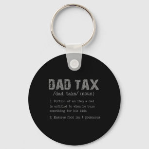 Vater Tax Definition Herren Funny Vatertag 3 Schlüsselanhänger