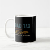 Vater Tax Definition Herren Funny Vatertag Kaffeetasse (Links)