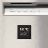 Vater Tax Definition Sarcastic Funny Vatertag Magnet (In Situ (Geschirrspüler))