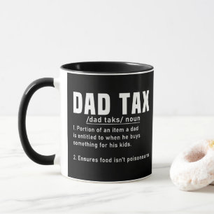 Vater-Tax-Definition Vatertag Lustig Vater Cool Tasse