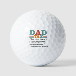 Vater Tax - Definition von "Funny Vaterhood" Golfball