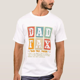 Vater Tax Funny Feinschmecker Snack Spaß T-Shirt