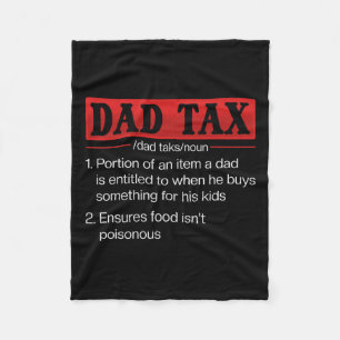 Vater Tax Funny Vater Tax Definition Vatertag 1 Fleecedecke