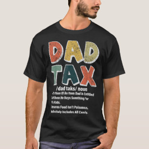 Vater Tax Funny Vater Tax Definition Vinta Tag Vin T-Shirt