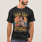 Vater Tax - Klassisches Retro Snack Inspector T-Sh T-Shirt (Vorderseite)