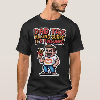 Vater Tax Pixel T-Shirt - 8-Bit Snack Inspection U