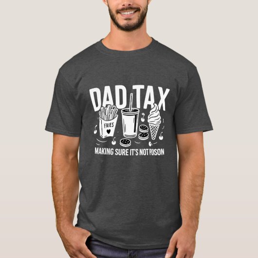 Vater Tax Shirt | Funny Snack Joke T-Shirt (Vorderseite)